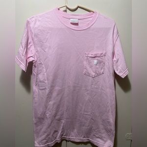Teddy Fresh pink pocket cotton T-shirt